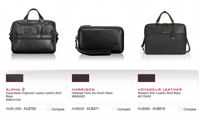 Tumi labor day sale cheap