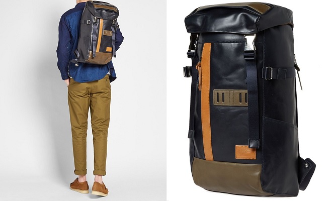 master-piece Leather Over Backpack 