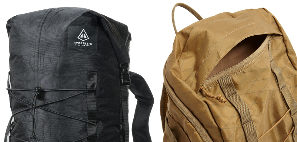 Ultralight Backpacks - Made with Dyneema