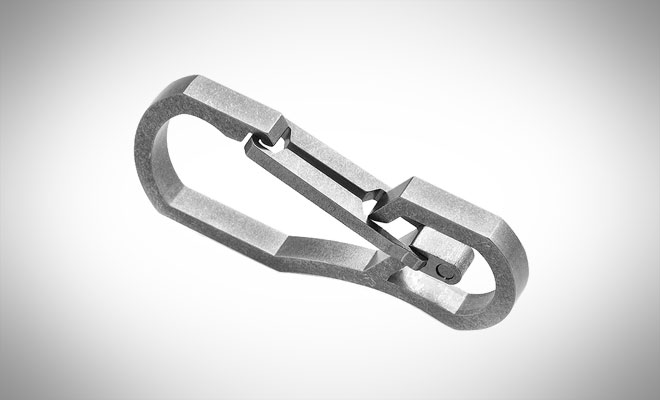 HANDGREY H3 Titanium Keychain Carabiner