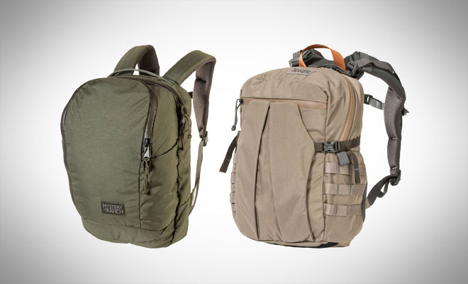 Mystery Ranch Slick Pack and Crest Mountain Pack