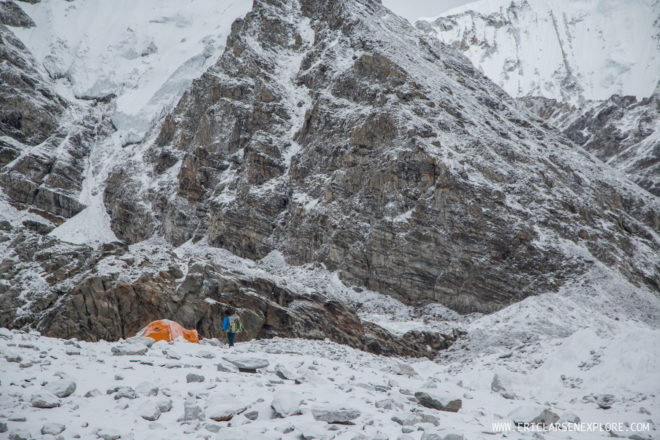 Granite Gear Eric Larsen Rolwalig Backpack Camping in Nepal