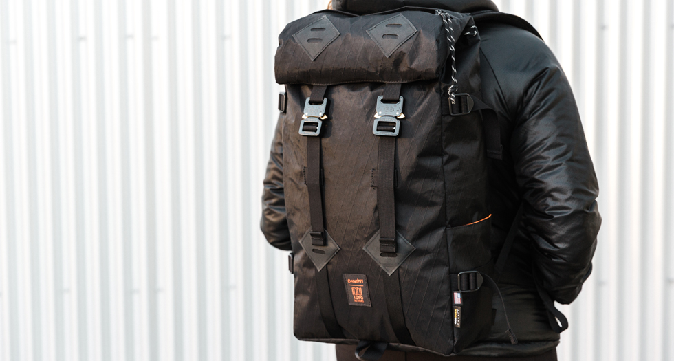 Carryology x Topo Designs Klettersack Collab