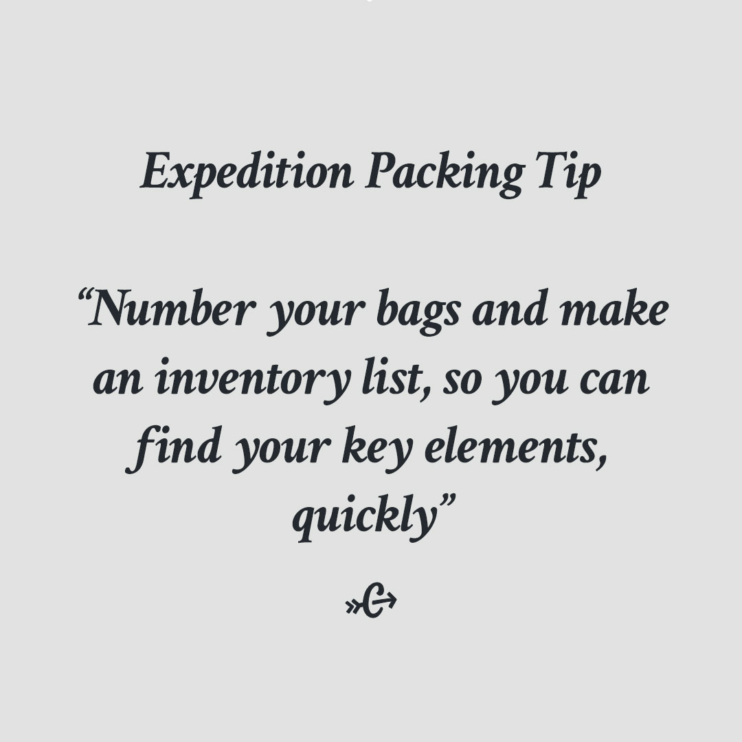 Mike Libecki Expedition Packing-tip-#1
