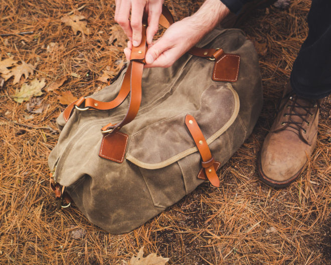 Tanner Goods Nomad Duffel Top