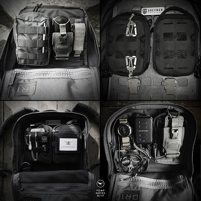 How I pack out my GoRuck GR1 for POTA and Overnight Travel