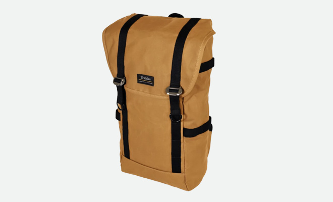 mens waxed canvas backpack