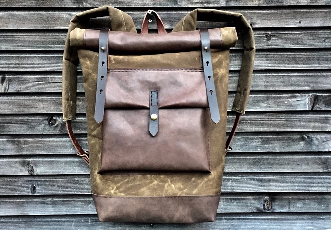 Treesizeverse Waxed Canvas Backpack