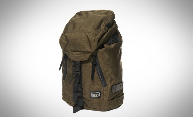 hobo CELSPUN® Nylon Sherpa Backpack by ARAITENT 