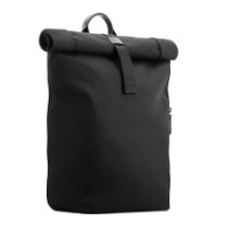 Troubadour Fabric + Leather Rolltop Rucksack