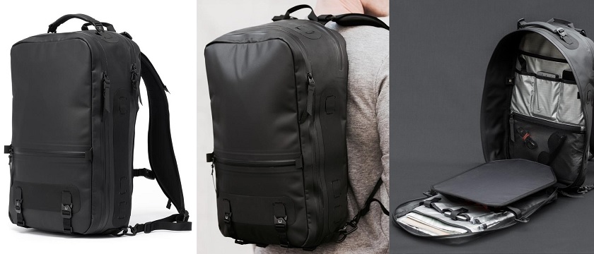 Black Ember Citadel Minimal Backpack