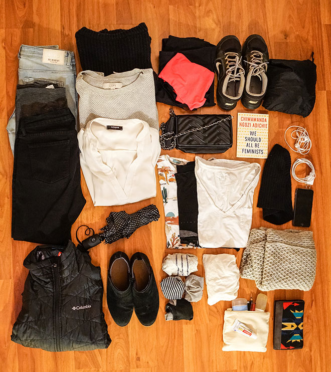 How to Pack Light for a Week