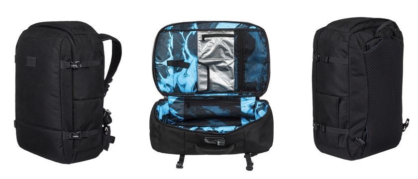 Quiksilver x Pacsafe 40L Anti-Theft Carry-On Pack