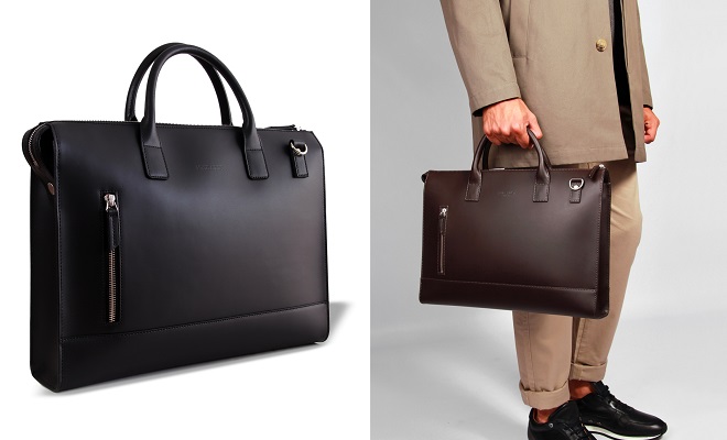 Best Work Shoulder Bag: Ateliers Auguste Suffren Briefcase 