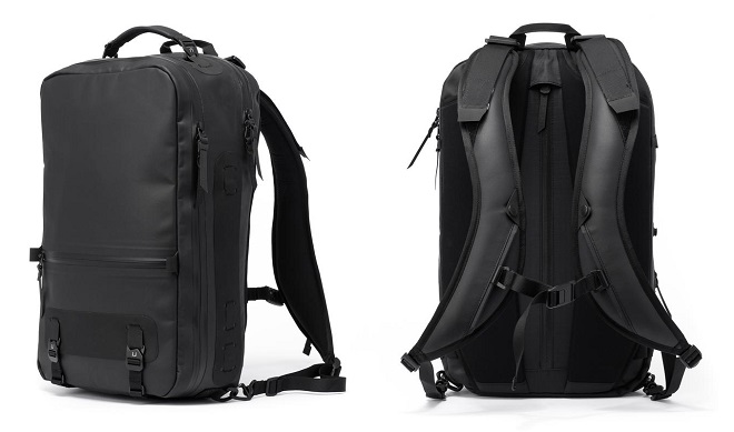 Black Ember Citadel Minimal Backpack 