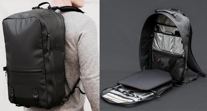 Black Ember Citadel Minimal Backpack
