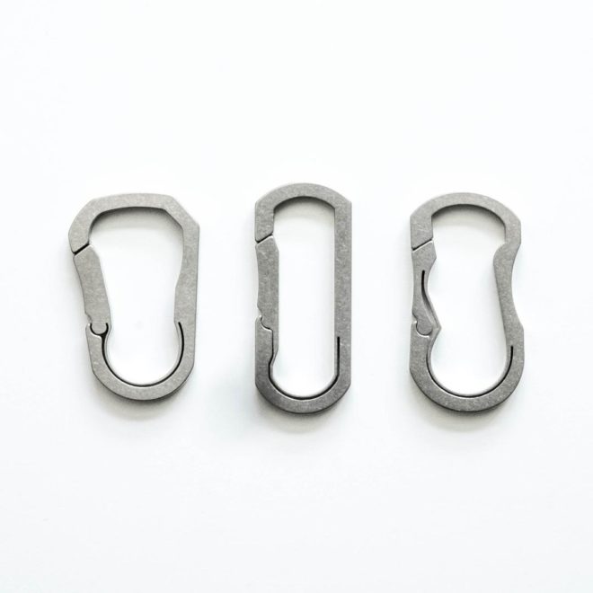 Handgrey “K” Series Titanium Carabiner