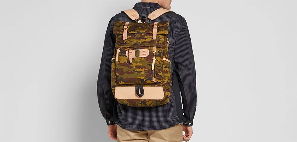 Adult Backpack Camo with Monogram