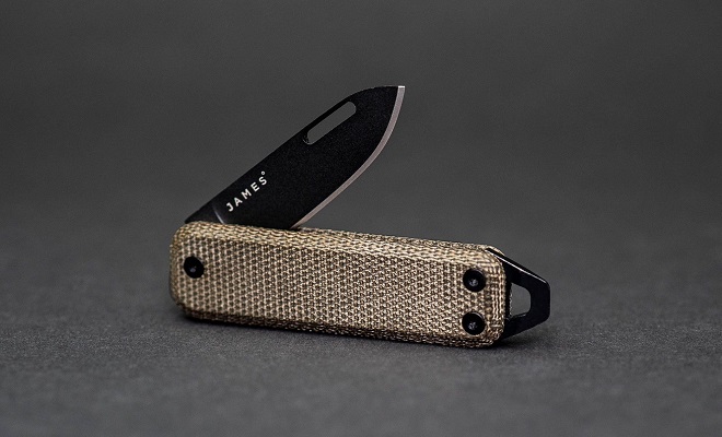 The James Brand Elko – OD Green Micarta