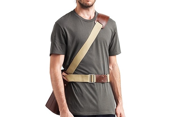 barbican hard leather shoulder