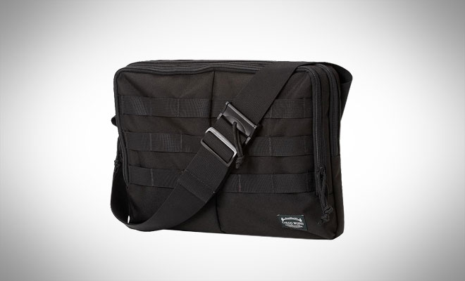 Imyth Smart Organizer Canvas Messenger Bag Shoulder Bag Travel Bag Fits Up To 10 Tablet 