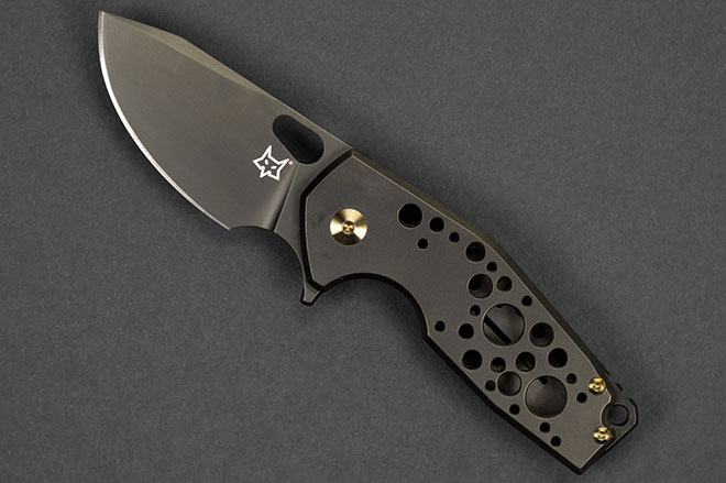 Fox Knives Vox Suru - All Black PVD Titanium
