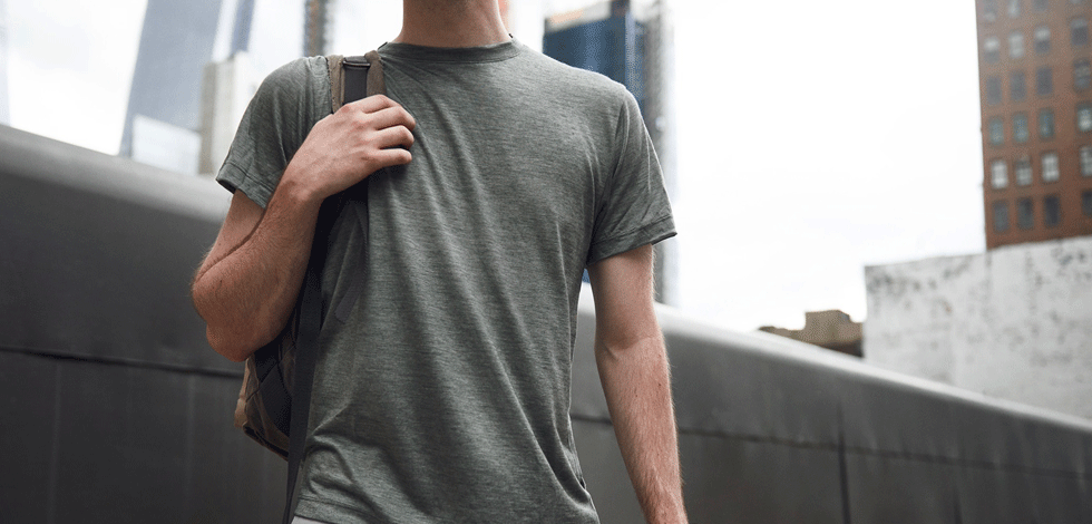 AE, Essential Ultralight Full Sleeves Tee - Black