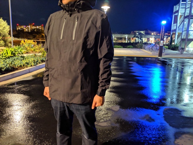 The cubed online travel jacket