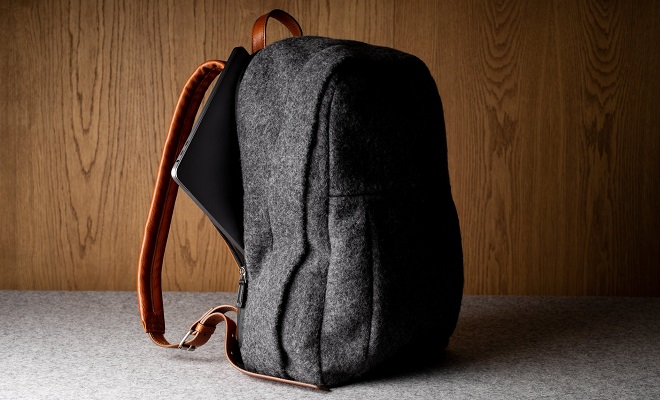 Well-Rounded Wool Backpack