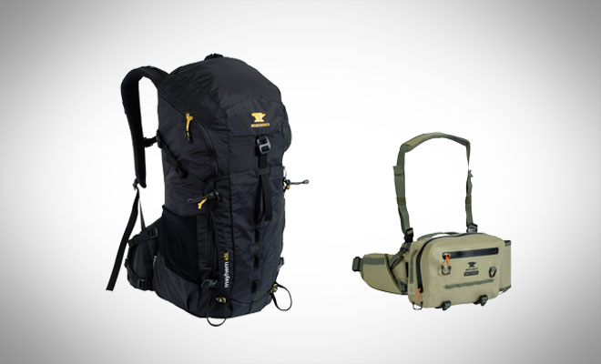 Mountainsmith Dry Tour Lumbar Pack and Mayhem 45 Backpack
