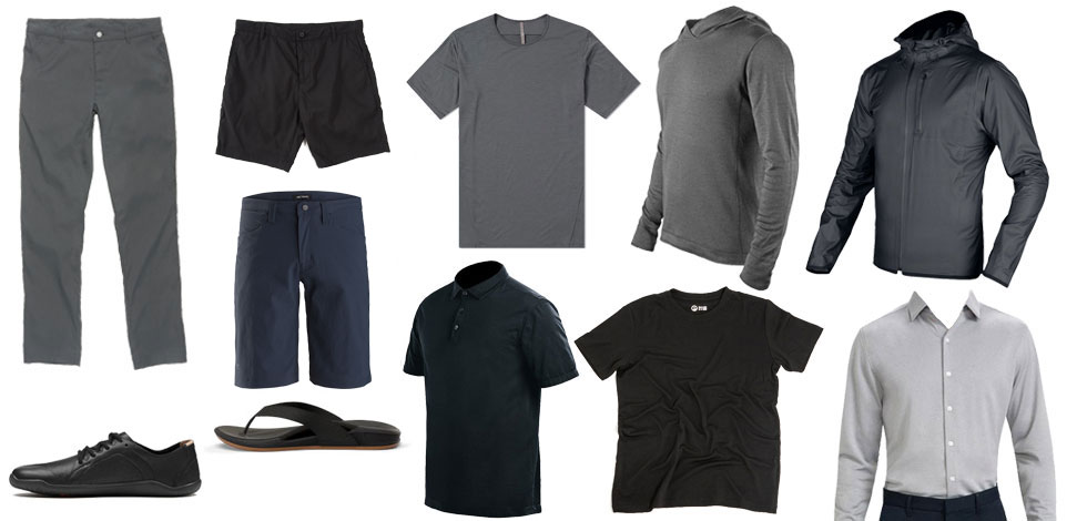 Men's Summer Premium Travel Capsule Wardrobe
