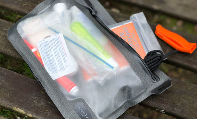 emergency and boo-boo kit filled with essentials to keep you prepared
