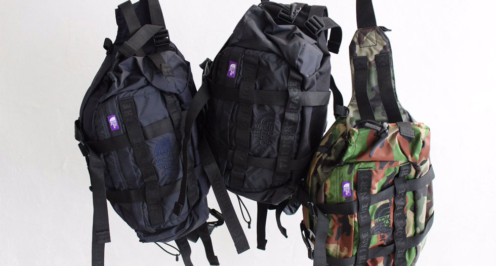 the north face purple label cordura nylon lumbar pack