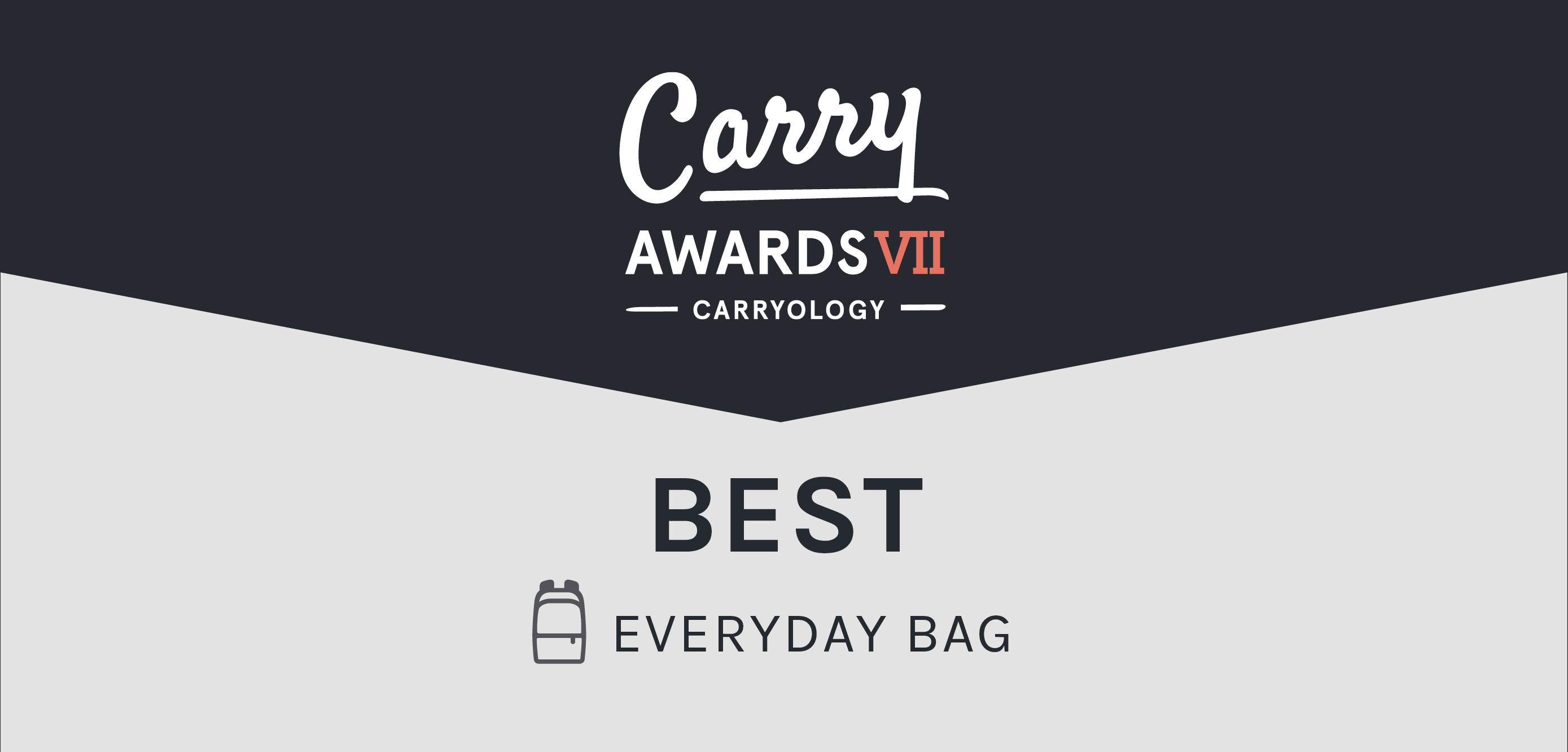 the carry awards 'best everyday bag' finalists header