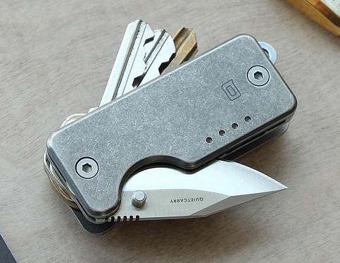 Quiet Carry Shorty Key Organizer