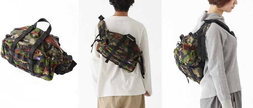 North face purple hotsell label lumbar pack
