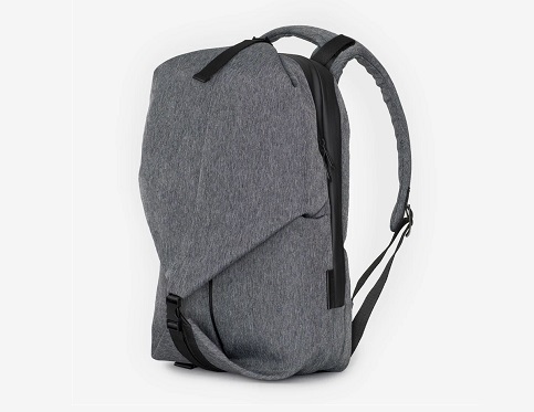 côte&ciel Oril S EcoYarn Grey Backpack