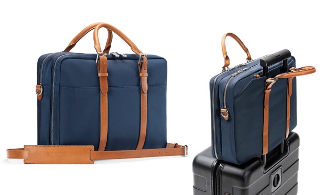 Stuart and Lau Cary Double Briefcase