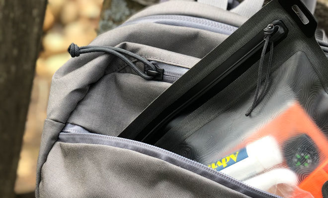 zipper pulls of the mystery ranch backpack 