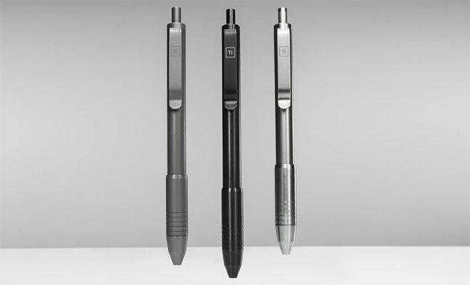 Big Idea Design Ti Click EDC Pen