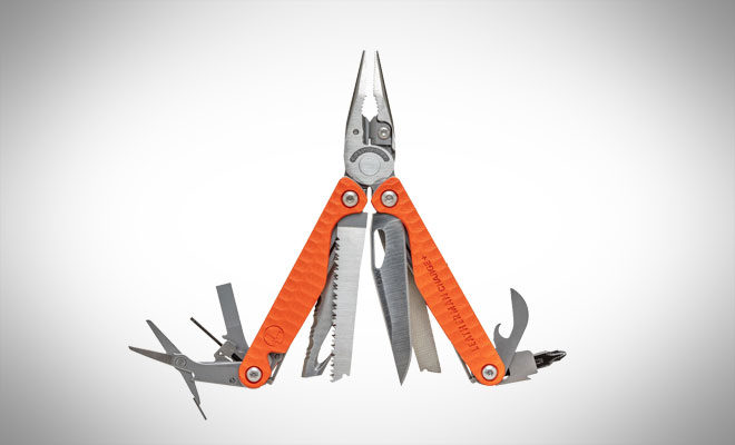 Leatherman Charge+ Multi-Tool with Orange G10 Grips