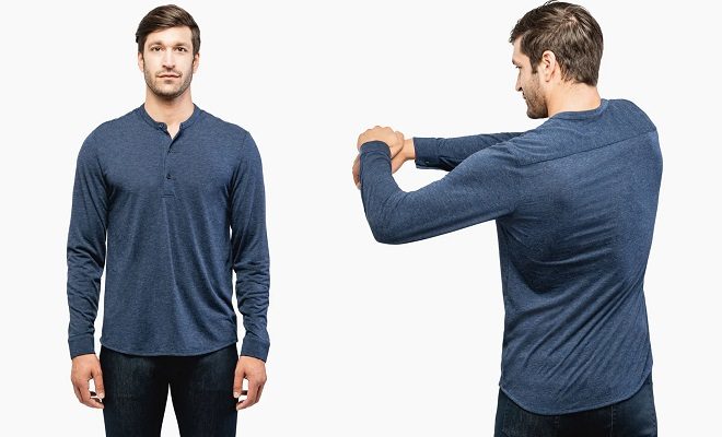 Ministry of Supply Composite Merino Henley