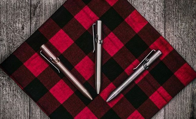 Tactile Turn Bolt Action Mini Pen