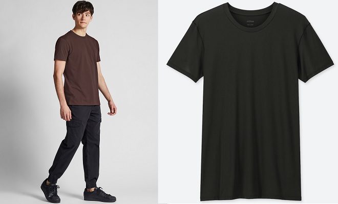 Uniqlo DRY-EX Crew Neck T-Shirt and Uniqlo AIRism T-Shirt