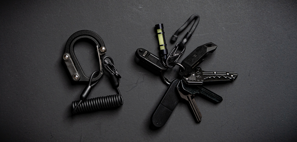 Blackout Keychain EDC