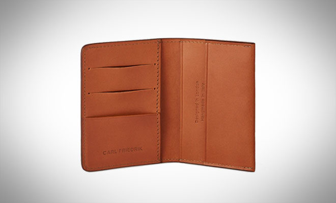 Carl Friedrik Swanfield Leather Card Wallet