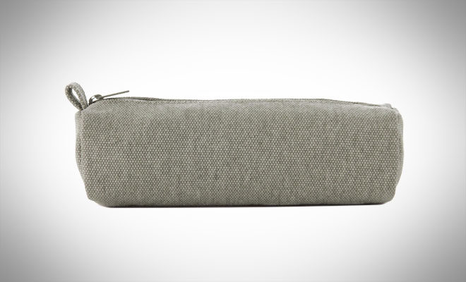 Muji Canvas Pen Case Square