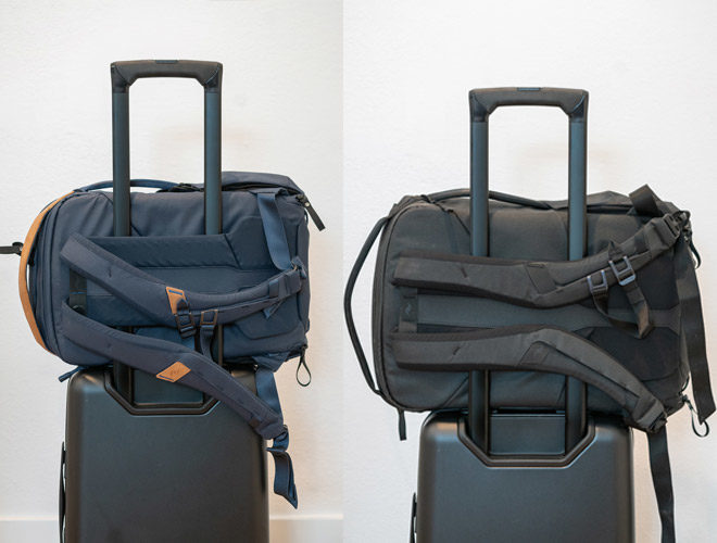 Peak Design Everyday Backpack Zip vs Everyday Backpack V2 (luggage sleeves)