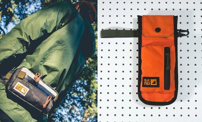 SAND Pack Co. Mountain Mini Hip Pack and OP-1 Cargo Softcase