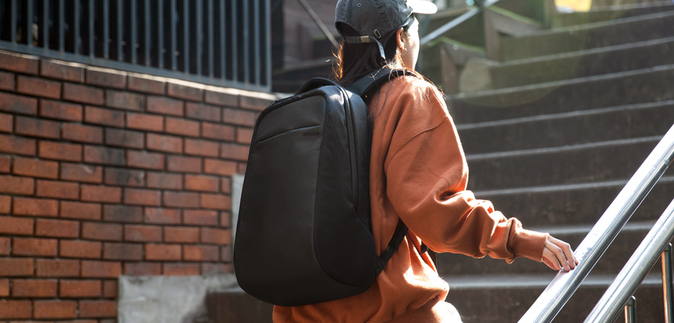 7 Minimal All-Black Backpacks for Urban Commuters